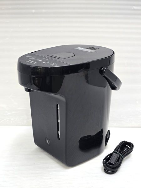 品 象印 ZOJIRUSHI マイコン沸騰 電動ポット 2.0L CP-EA20型 ストレートブラック 製 YR-19506