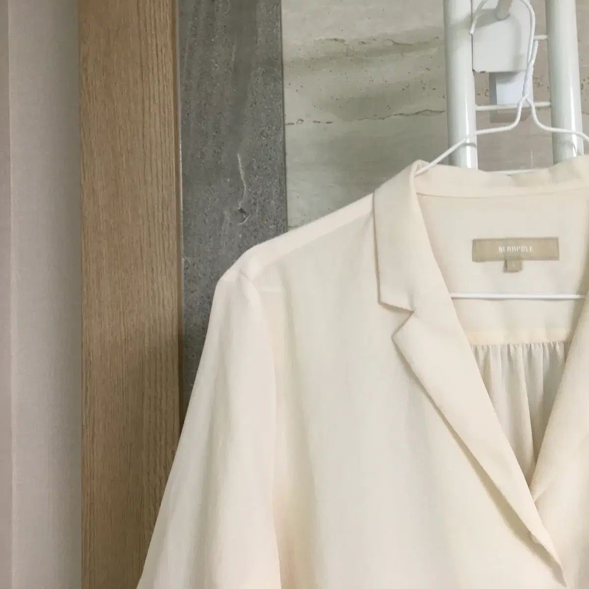 オープン 半袖ブラウス