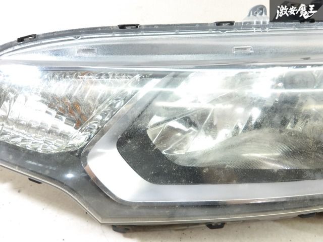 割れ無し!!】ホンダ 純正 GP5 フィット 2014年式 ハロゲン ヘッド