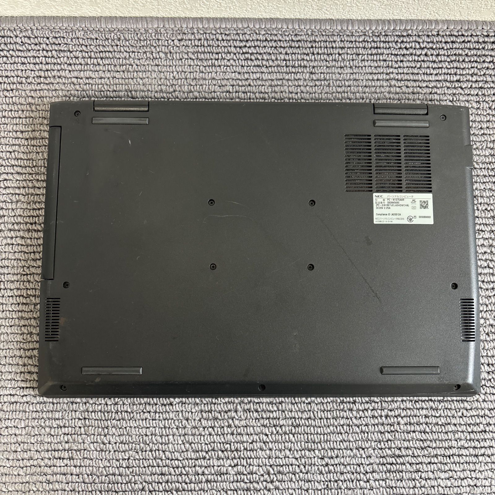 NEC Lavie N1575/A i7-10510U メモリ8GB SSD 512GB Win11 顔認証