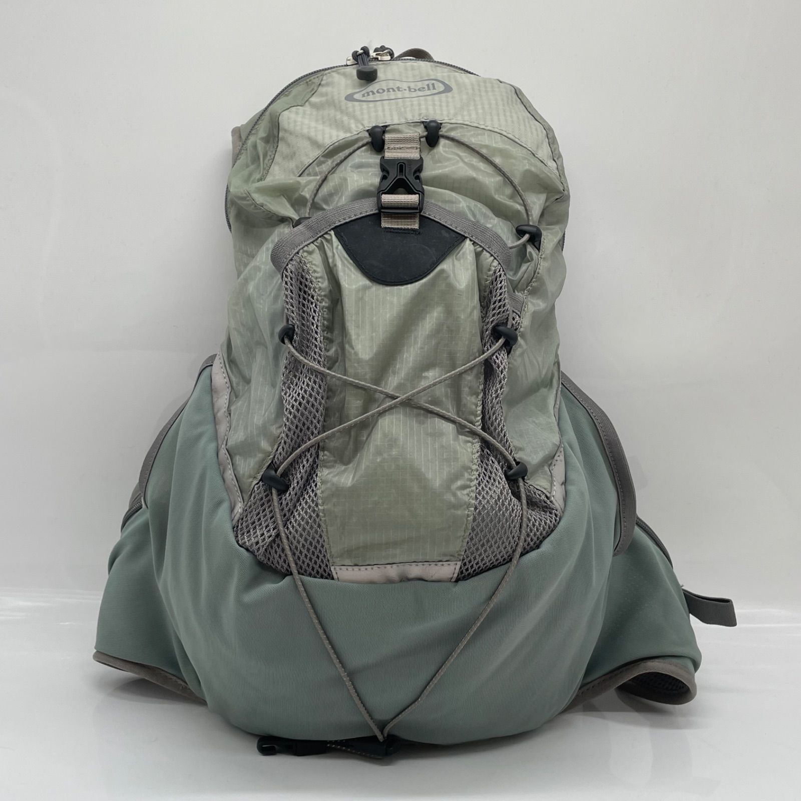 BN6690 montbell モンベル CROSS RUNNER PACK15 リュック バックパック カーキグレー系