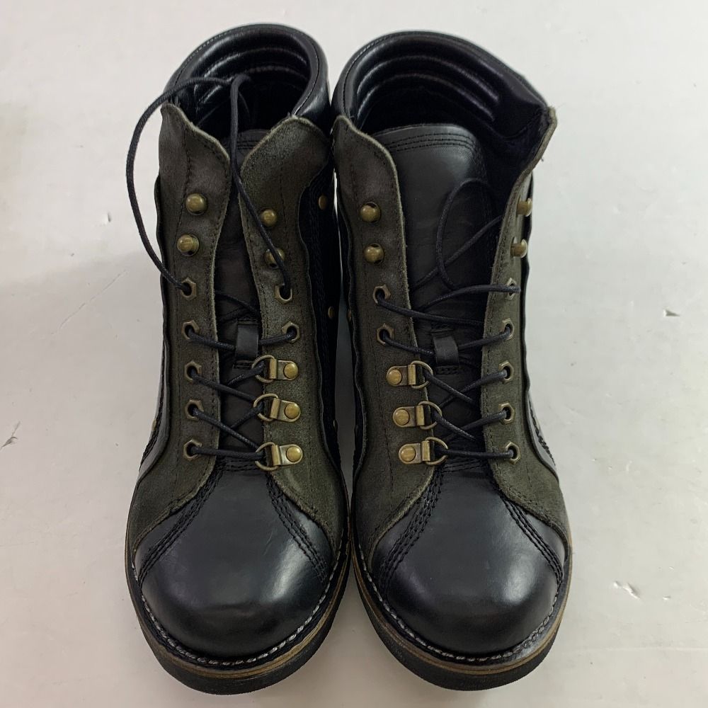 04 w 5214 whoop-de-doo フープディドゥ ワークブーツ 339702 モンキーブーツ メンズ ブラック