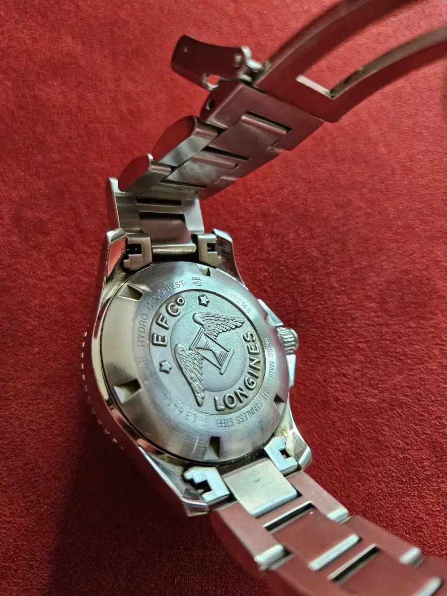  ロンジン ハイドロコンクエスト オートマチック 39 mm デニム ジーン 自動巻き時計 腕時計(アナログ)