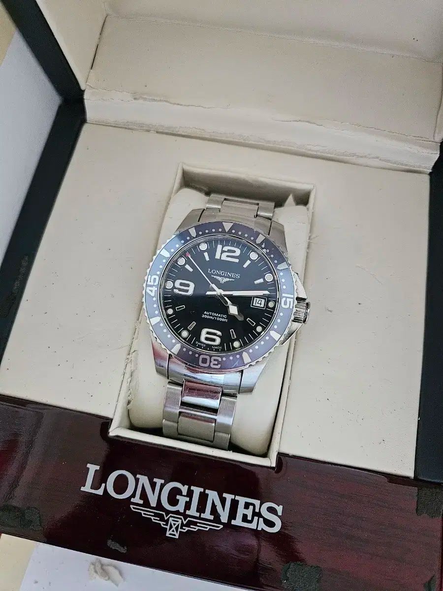 LONGINES ロンジン ハイドロコンクエスト オートマチック 39mm デニム ジーン