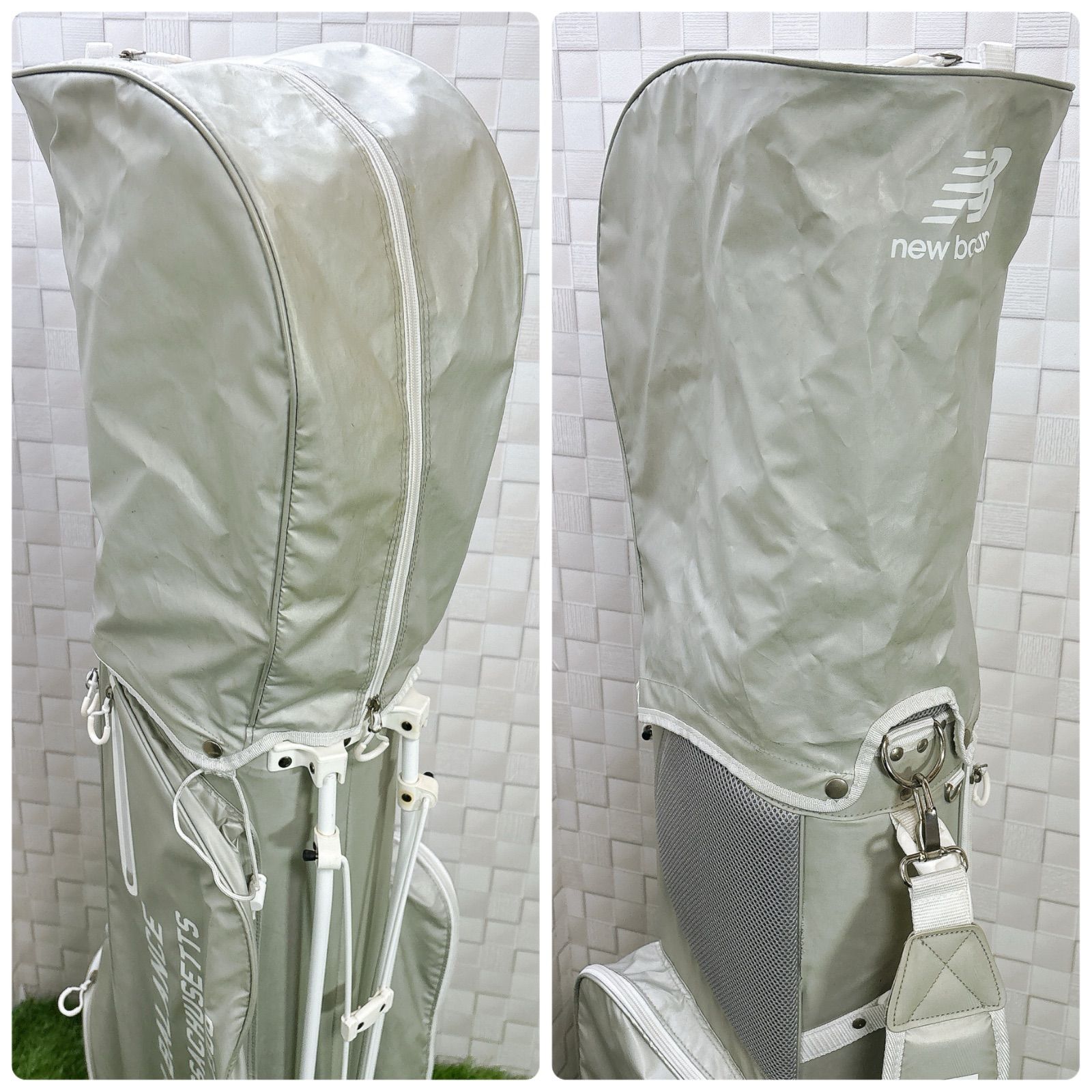 イグニオ レディースゴルフ 8本 ニューバランス キャディバッグ付き