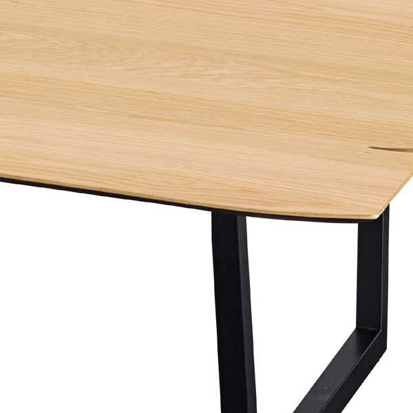 天然木化粧繊維板の座卓