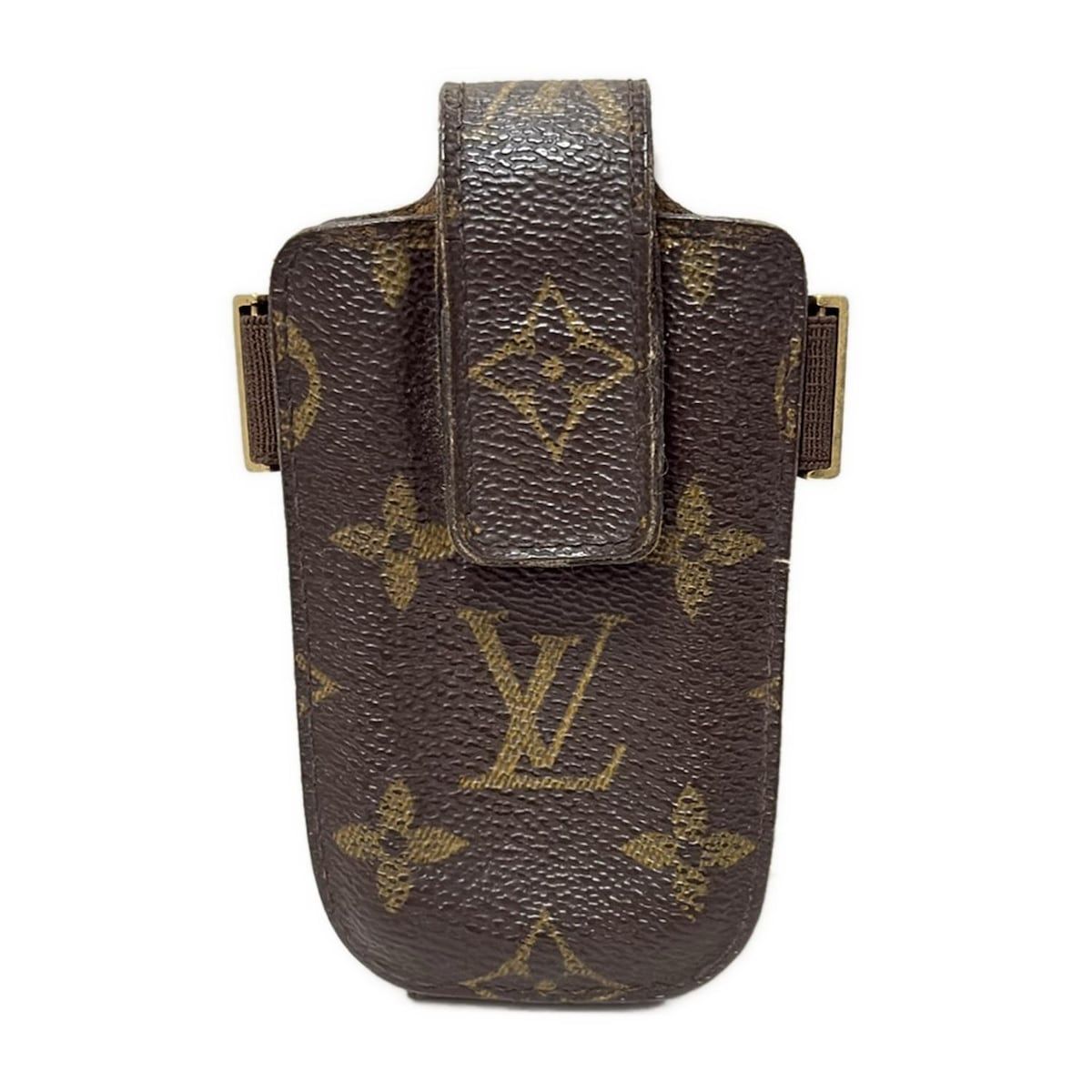 LOUIS VUITTON ルイヴィトン 携帯電話ケース モノグラム エテュイテレフォンインターナショナルPM M63064 -