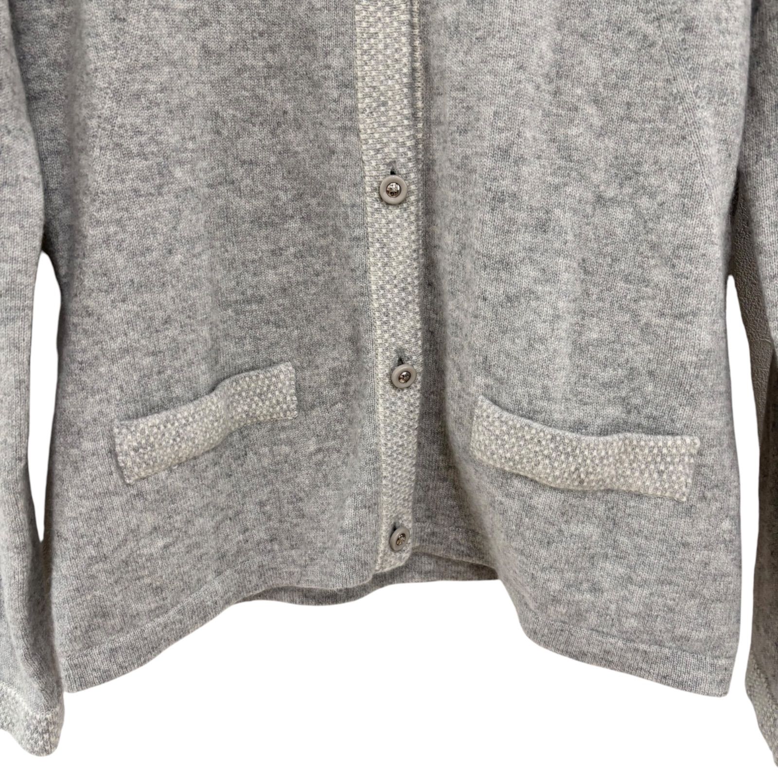 Z1586 courreges クレージュ カシミヤ100％ ニットアンサンブル