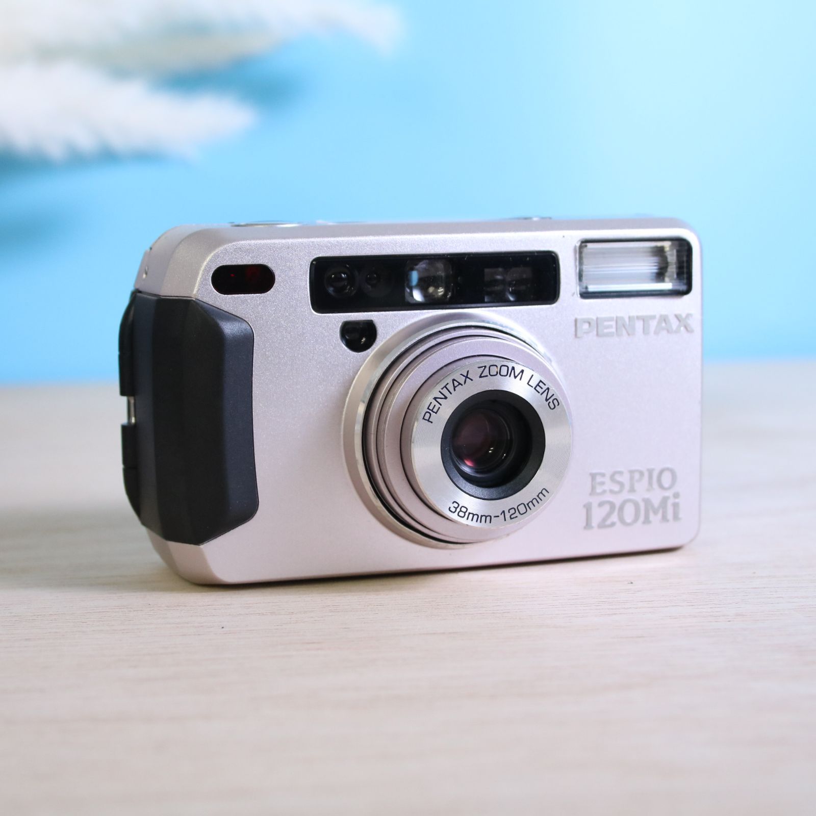 ❁ ❁ピンクでかわいいフィルムカメラ❁PENTAX ESPIO 120Mi コンパクトフィルムカメラ 35mmフィルム 電池式