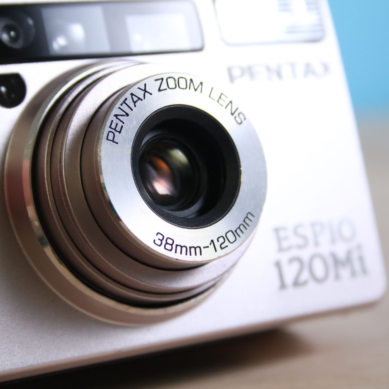 ❁ ❁ピンクでかわいいフィルムカメラ❁PENTAX ESPIO 120 Mi コンパクトフィルムカメラ 35 mmフィルム 電池式