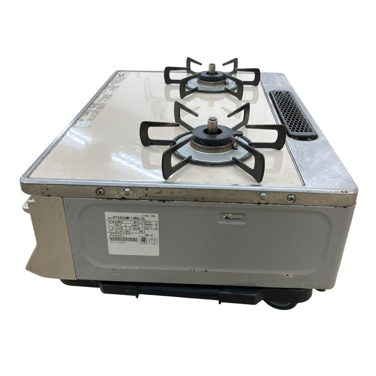 Rinnai RTS65AWK14RG-CL RTS65AWKR リンナイ ガスコンロ 都市ガス B10524434 MARWIL-DEMENAGEMENTS_CH