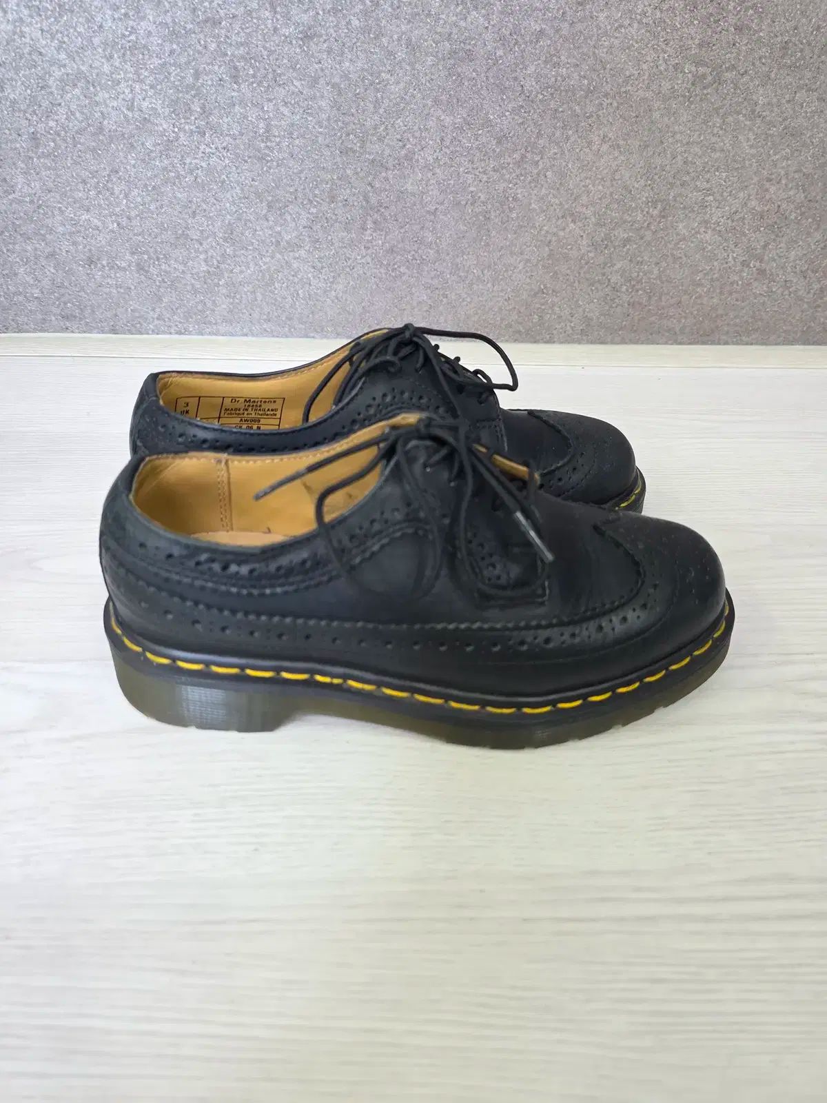 DR. MARTENS ドクターマーチン 3989 ウイングチップ シューズ 36サイズ