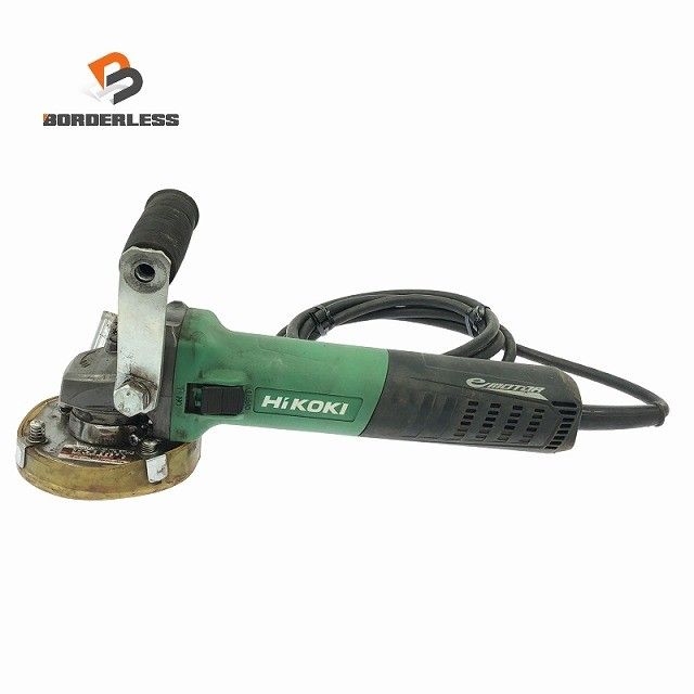 品 HIKOKI ハイコーキ 100mm 電子ディスクグラインダ G10YE2 紅蓮 集じんカバー付き 電動工具 研磨 研削117740