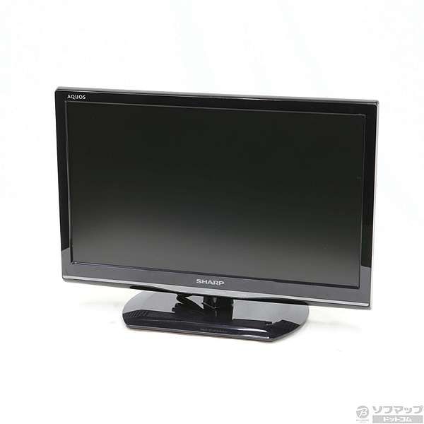 本体 リモコンのみ シャープ 19 V型 液晶テレビ ハイビジョン AQUOS LC K 90 B ブラック 2014年製