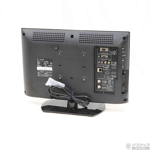  本体 リモコンのみ シャープ 19 V型 液晶テレビ ハイビジョン AQUOS LC K 90 B ブラック 2014年製 液晶テレビ テレビ本体