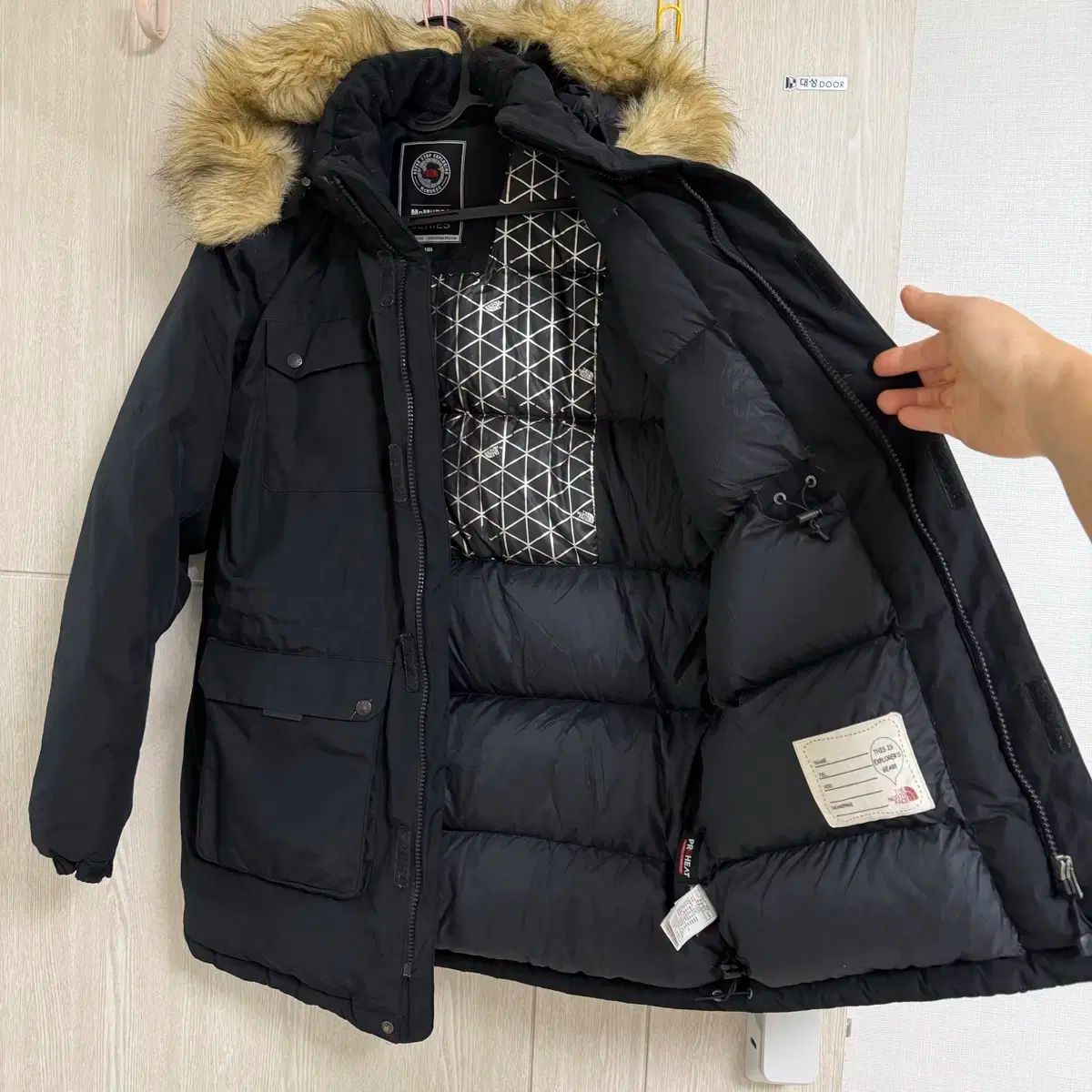 ザノースフェイスマクマード キッズダウン 160