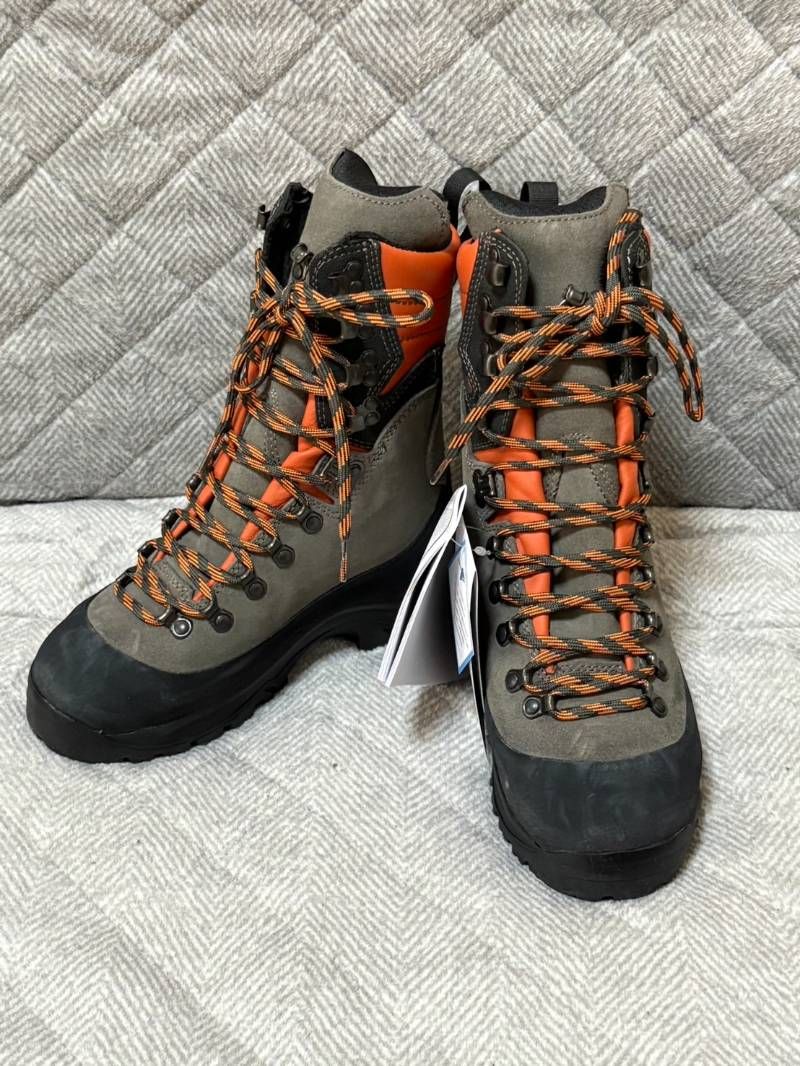 ! ハスクバーナ プロテクティブ レザーブーツ テクニカル 安全靴 EU38