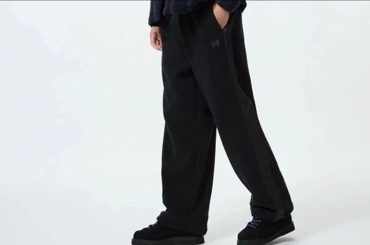 ユニクロ NEEDLES カーディガン ストライプ パンツ ブラック M まとめ