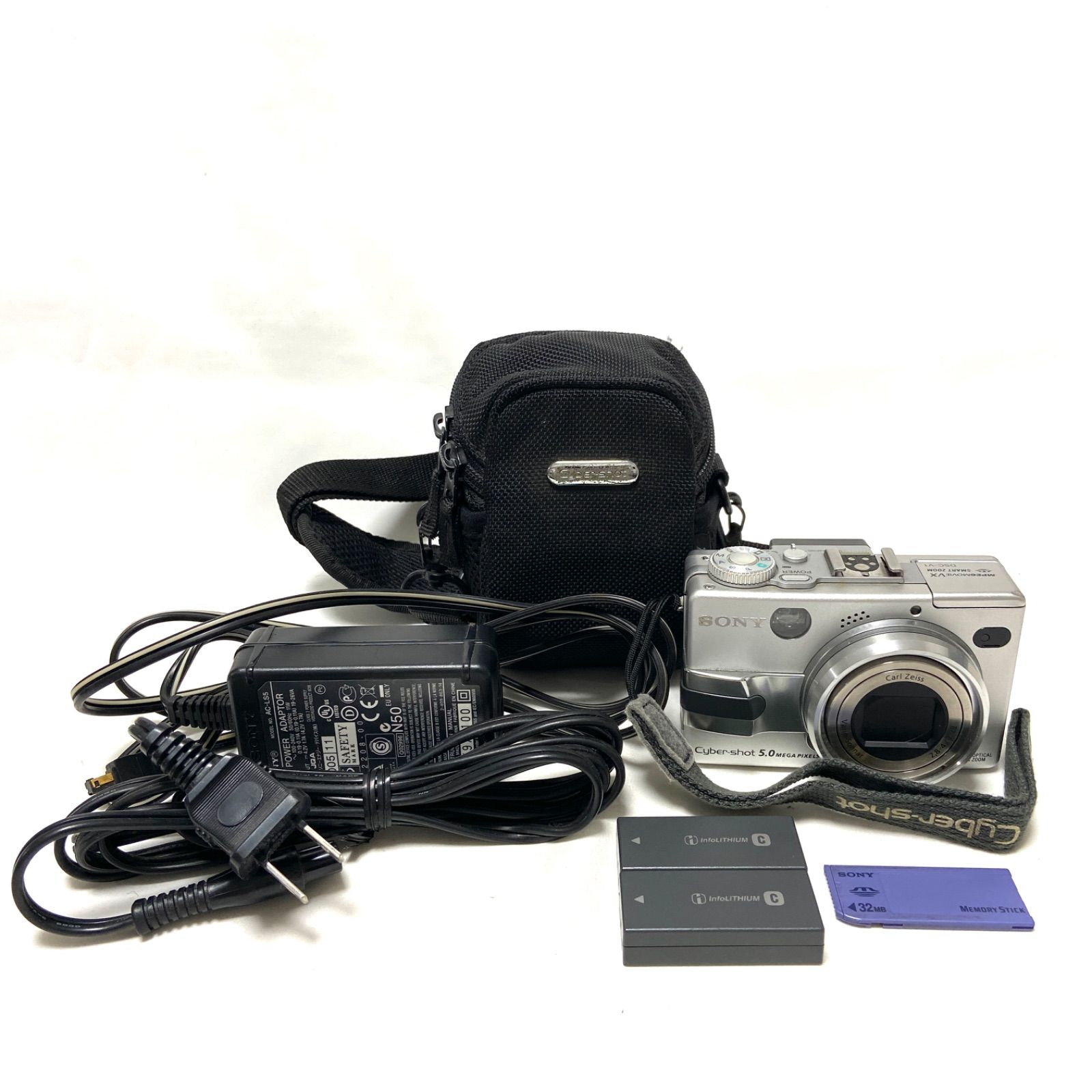 SONY Cyber-shot DSC-V1 シルバー コンパクトデジタルカメラ 5.0 MEGA