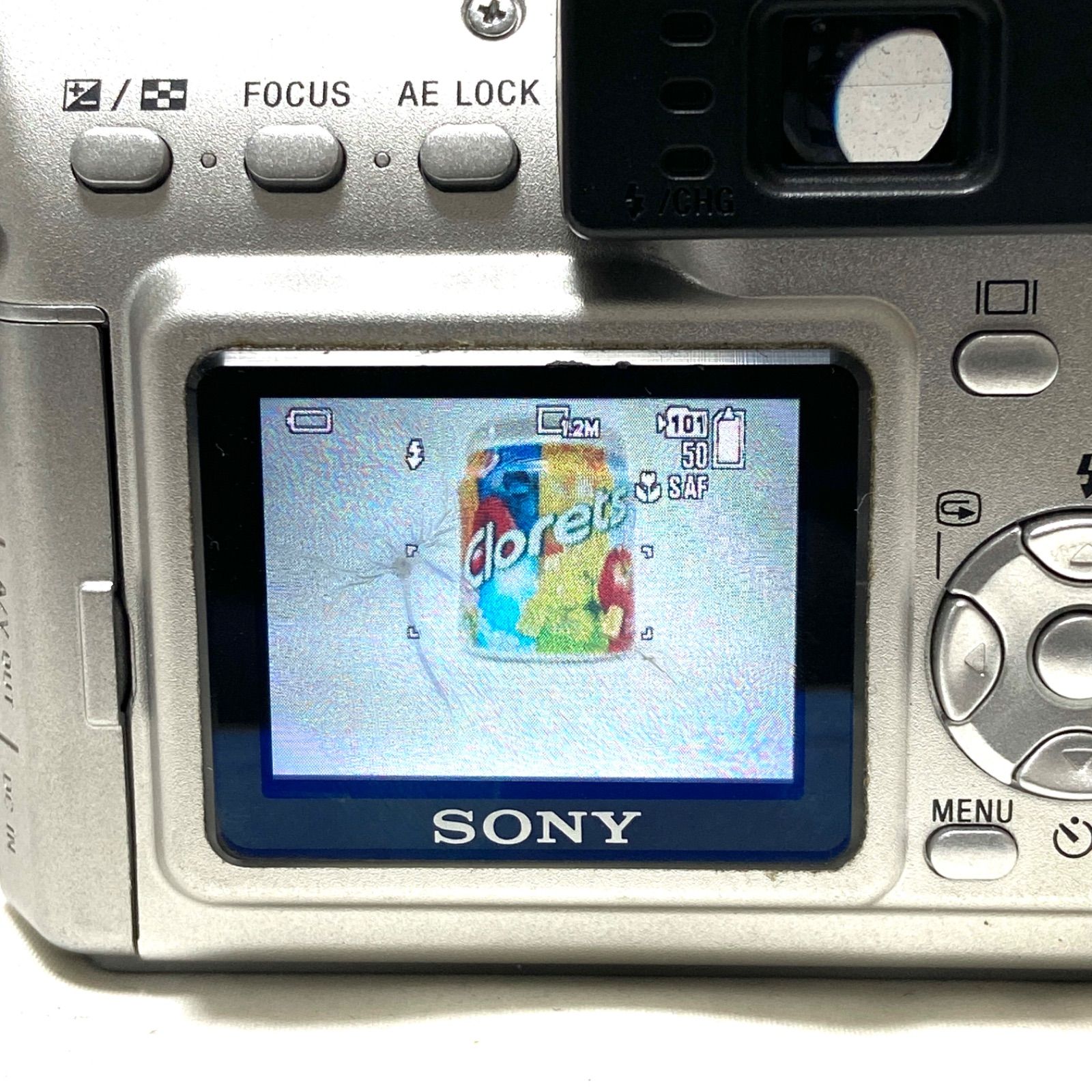 SONY Cyber-shot DSC-V1 シルバー コンパクトデジタルカメラ 5.0 MEGA 