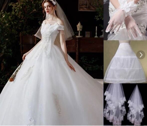 結婚式 L 11号 ウエディング ドレス OPN1044