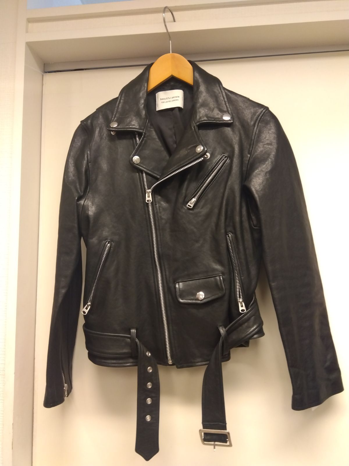 M28 ビューティフル ピープル ユナイテッドアローズ レザージャケット ライダースジャケット