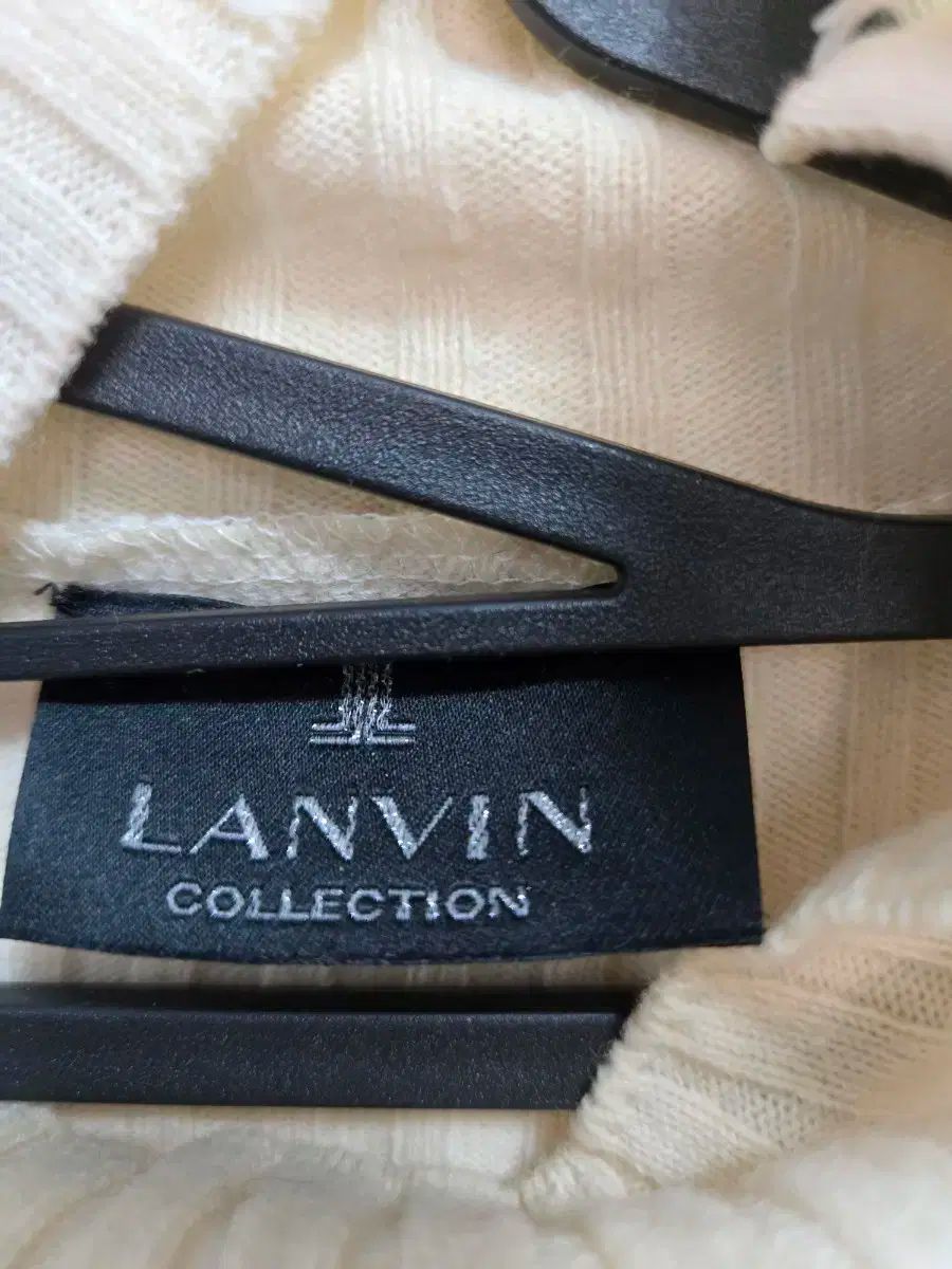  LANVIN ゴージ ウール カシミア ニット フリルネック 長袖Tシャツ 90 長袖 Tシャツ カットソー