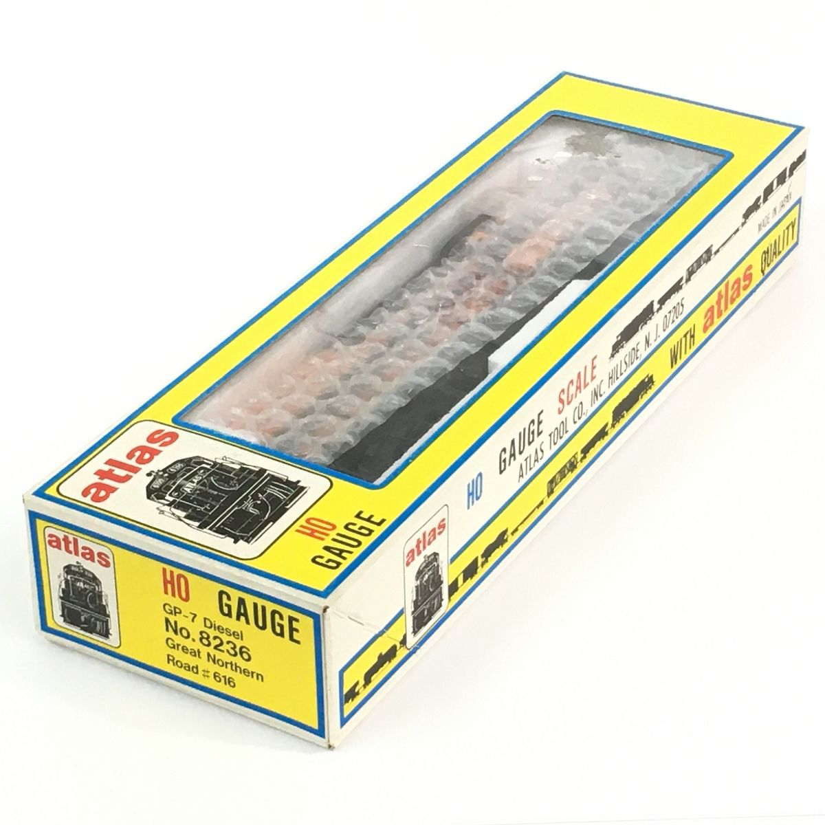 Atlas 8236 グレートノーザン鉄道 EMD GP7形 ディーゼル機関車 HOゲージ 鉄道模型 N10503674