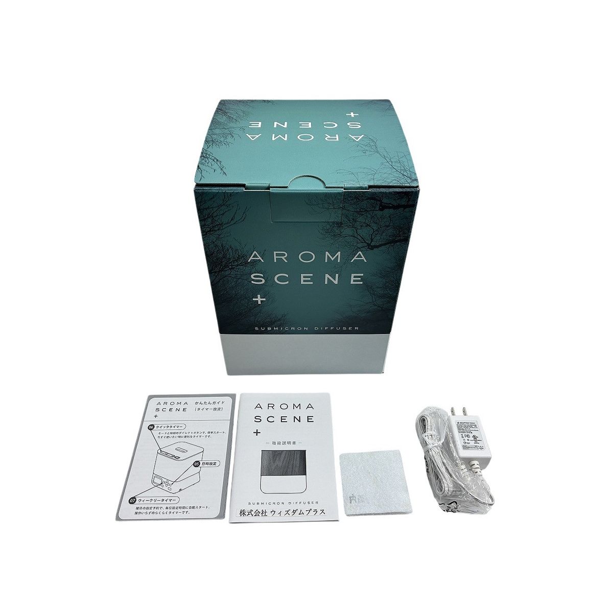 生活の木 AROMA SCENE ASD-01WN アロマシーンプラス ウッドナチュラル サブミクロンディフューザー 家電 リラクゼーション W10591613