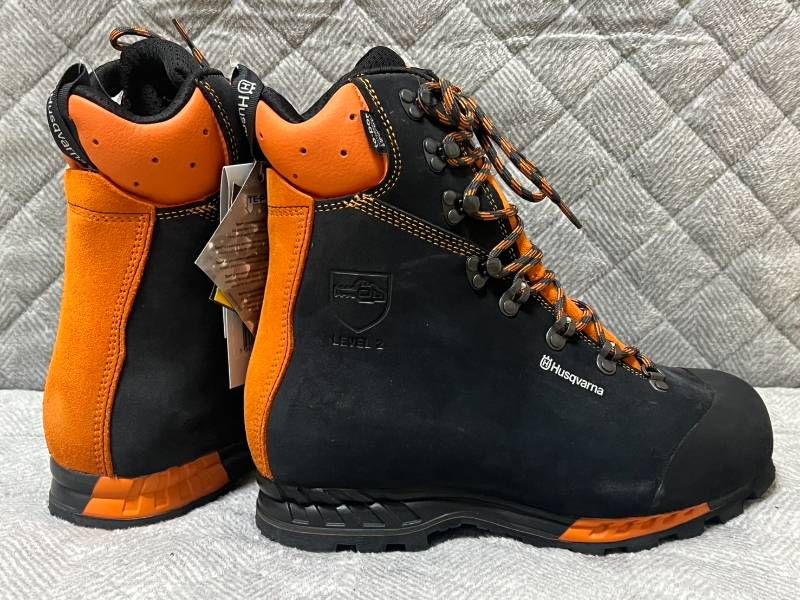 ! ハスクバーナ プロテクティブ レザーブーツ ファンクショナル 安全靴 EU40 OLIVEOS_COM_TR