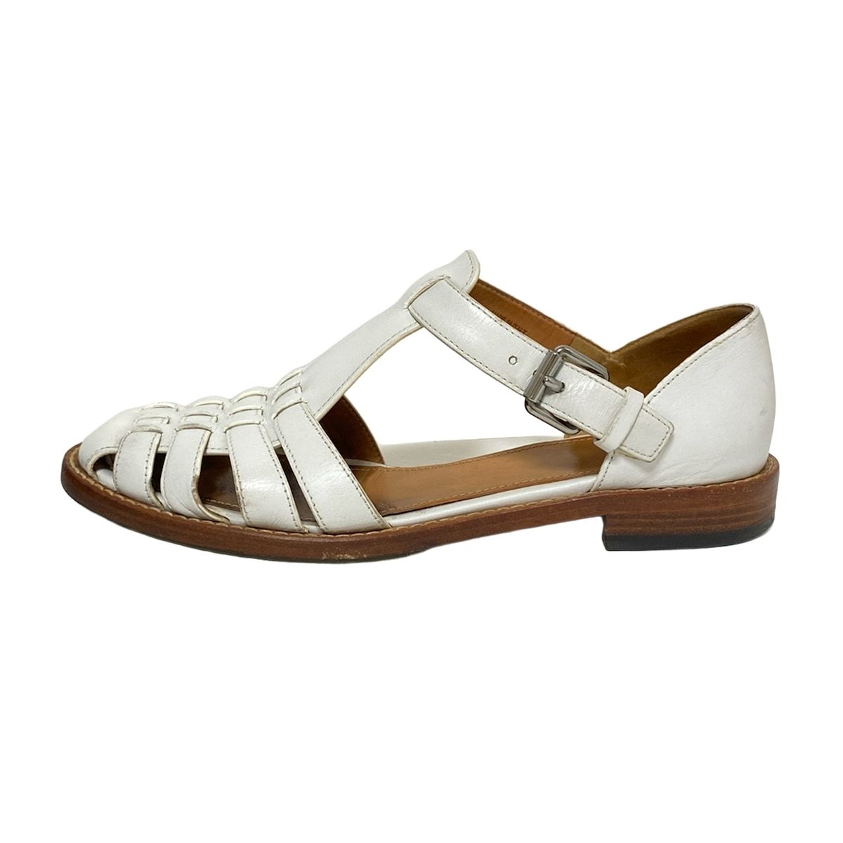 Church s チャーチ シューズ 371 2 レディース - 白 アウトソール張替済 レザー