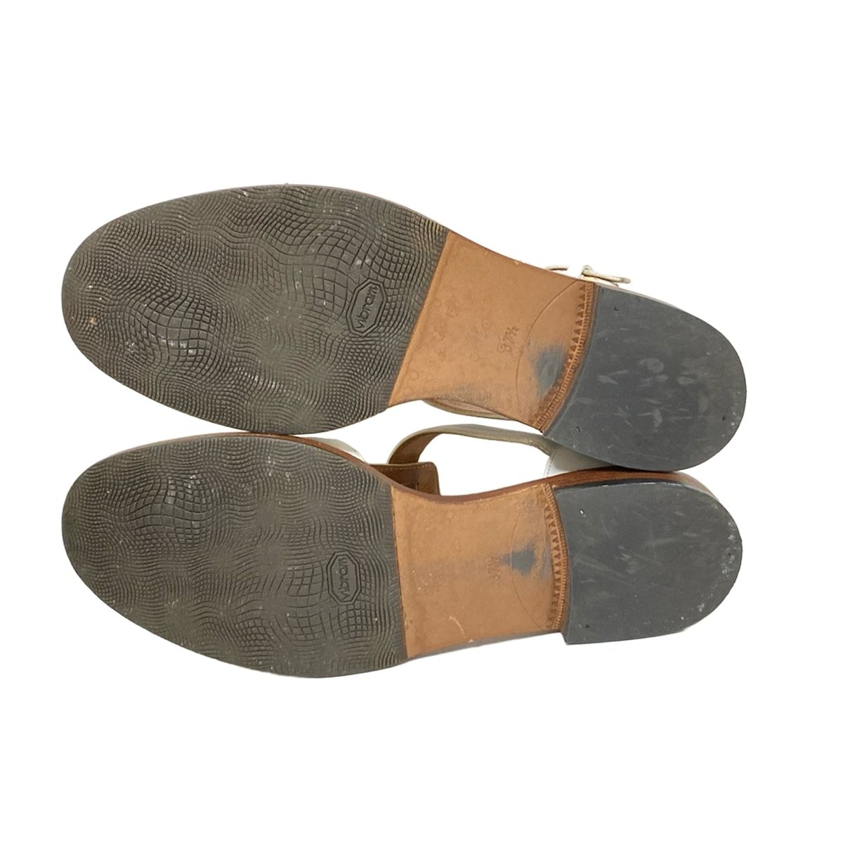 白 アウトソール張替済