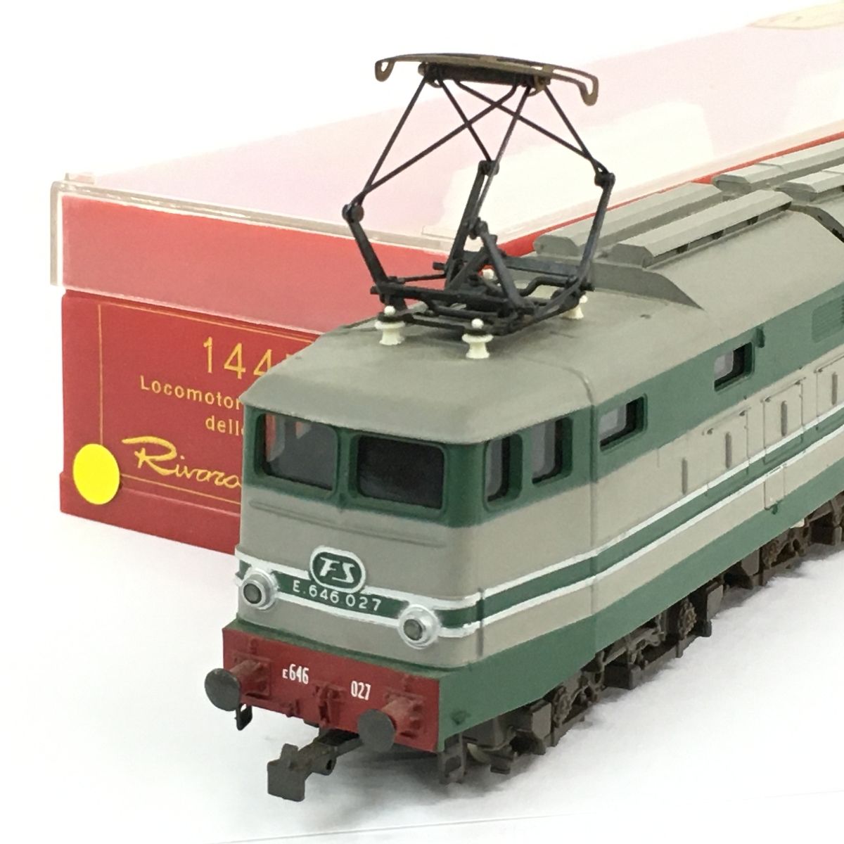RIVAROSSI 1447 イタリア国鉄 FS E646形 電気機関車 HOゲージ 鉄道模型 N10533667
