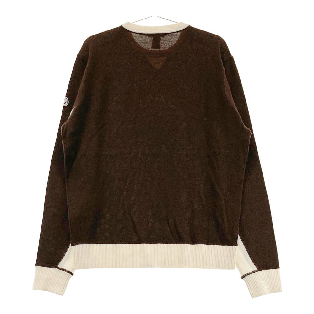 サイズ 3 ZOY ゾーイ 長袖ニットセーター ブラウン系 240101549620 ゴルフウェア メンズ ストスト