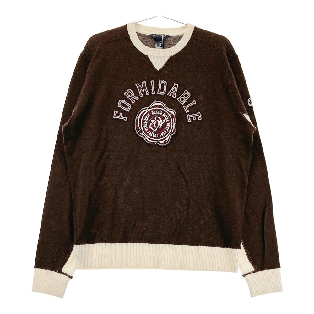 サイズ 3 ZOY ゾーイ 長袖ニットセーター ブラウン系 240101549620 ゴルフウェア メンズ ストスト