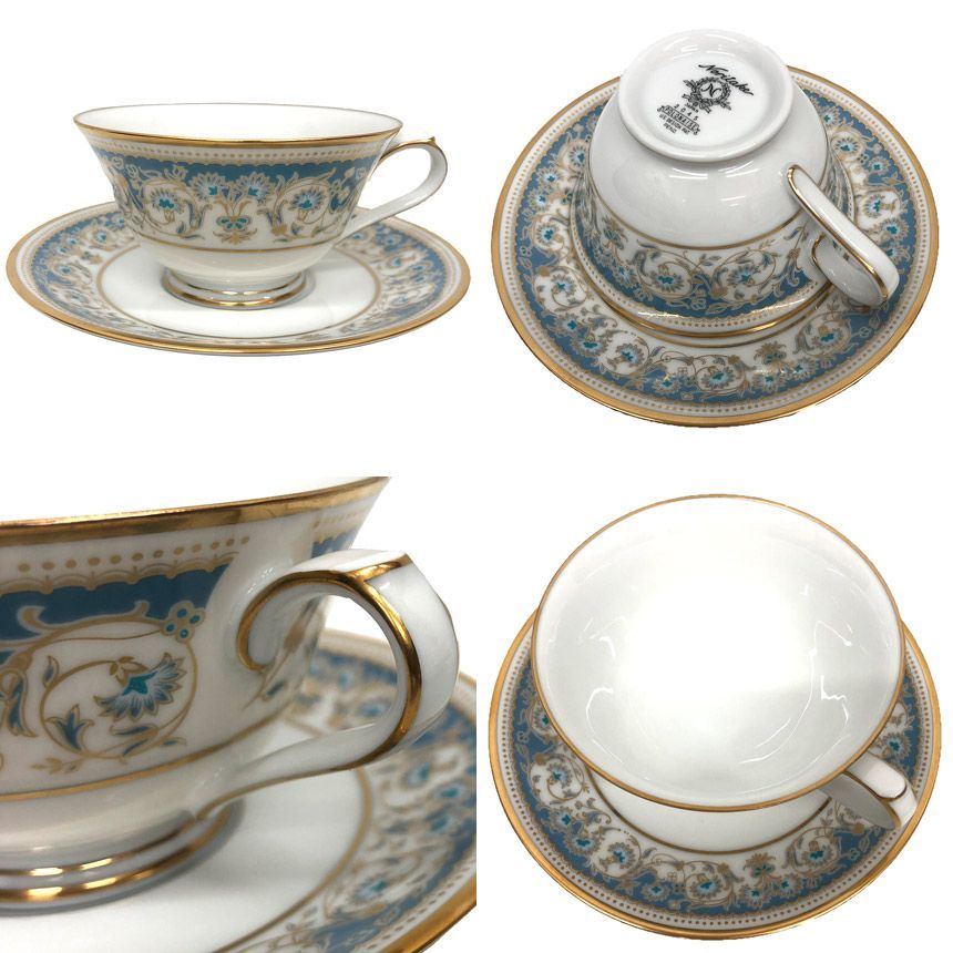 Noritake ノリタケ アルマンド カップ＆ソーサー ティーカップ＆ソーサー 6客セット ヴィンテージ aq 12206