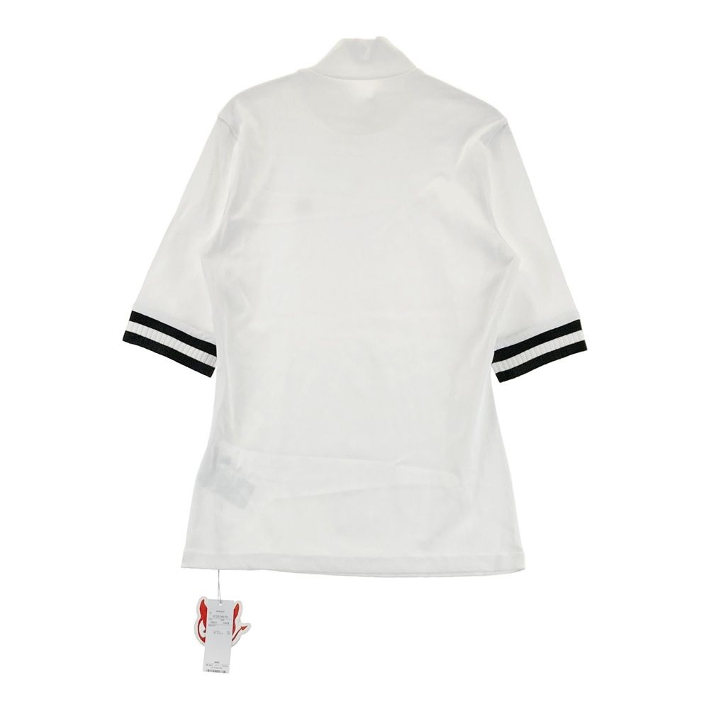 サイズ 3 WAAC ワック 七分袖ハイネックTシャツ ホワイト系 240101551542 ゴルフウェア レディース ストスト