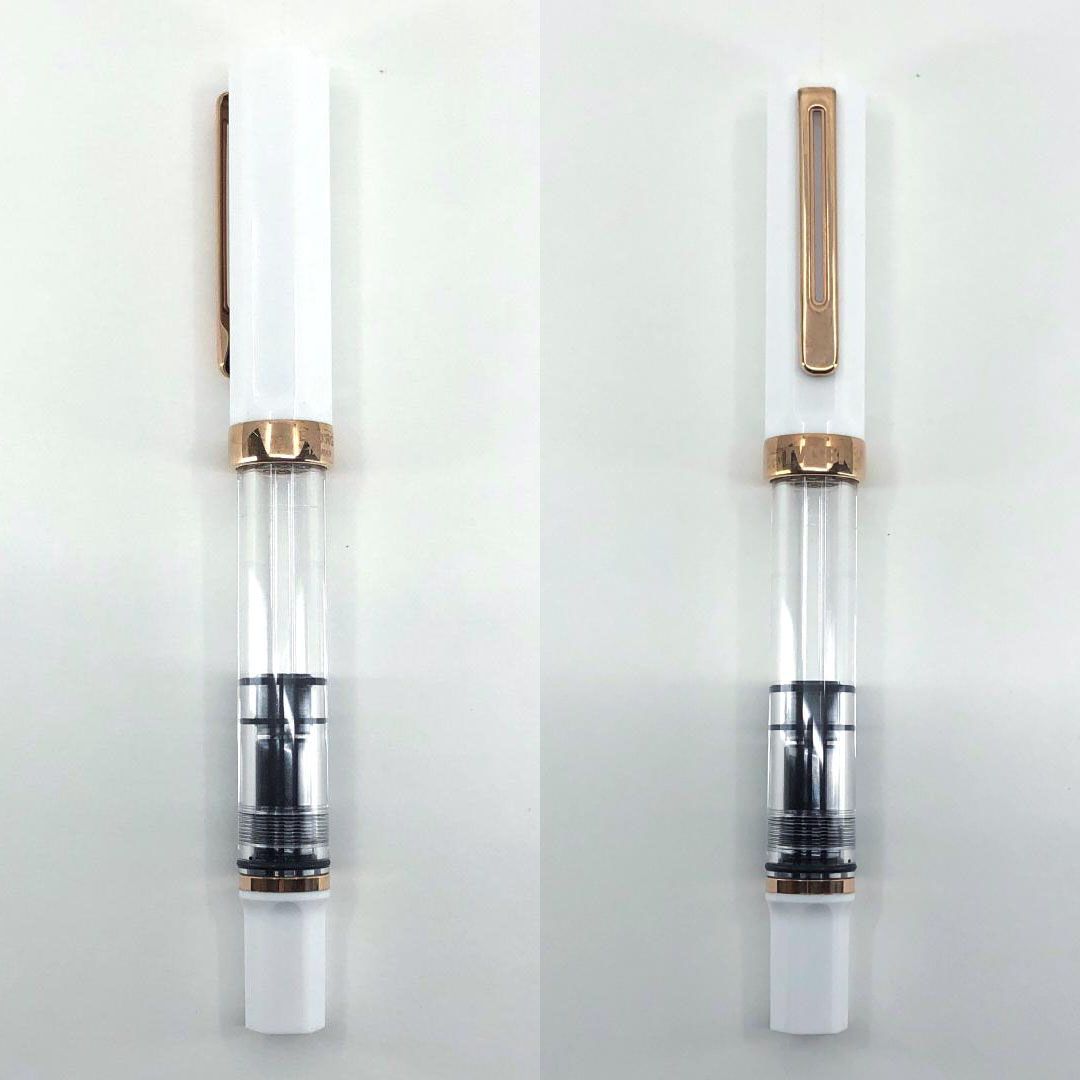 TWSBI ツイスビー エコRG 万年筆 M プラスチック ホワイト ローズゴールド