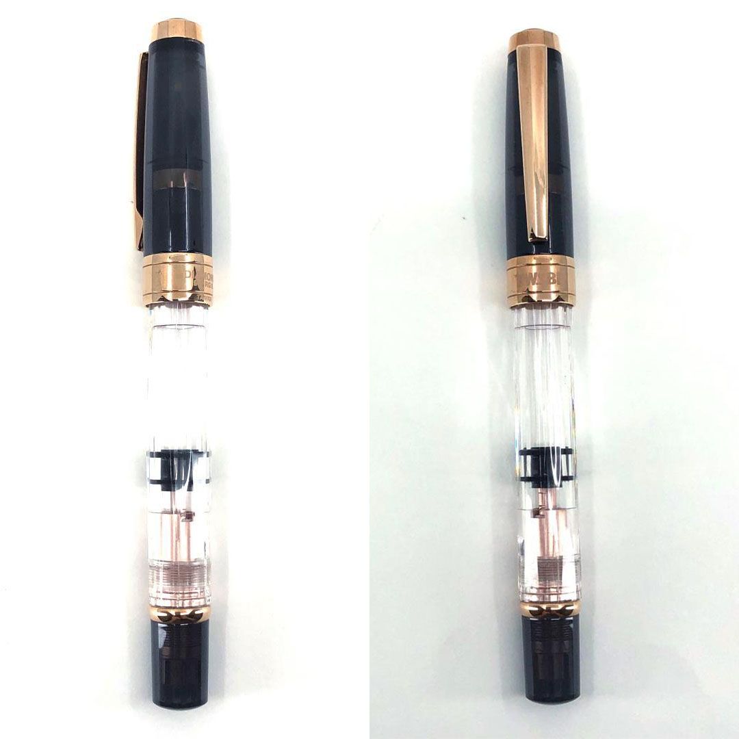 TWSBI ツイスビー ダイヤモンド 580 RG 万年筆 1.1 プラスチック スモーク ローズゴールド