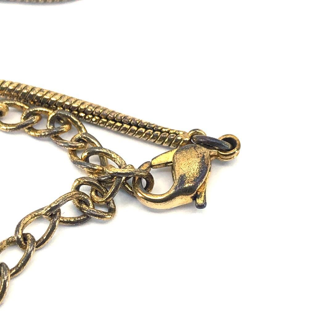 極美品✨Christian Dior ツイード セットアップ 金ボタン ロゴ L 極美