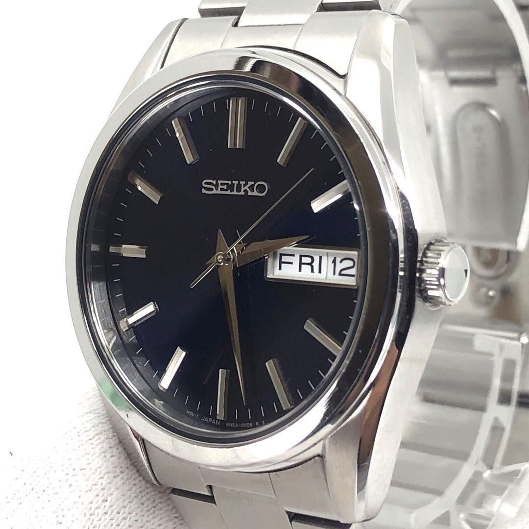稼働品　SEIKO　セイコー　セレクション 6N53-00B0 クオーツ時計 美品・箱・コマ付】SEIKO セイコー／セレクション 6N53-00B0／ソーラー