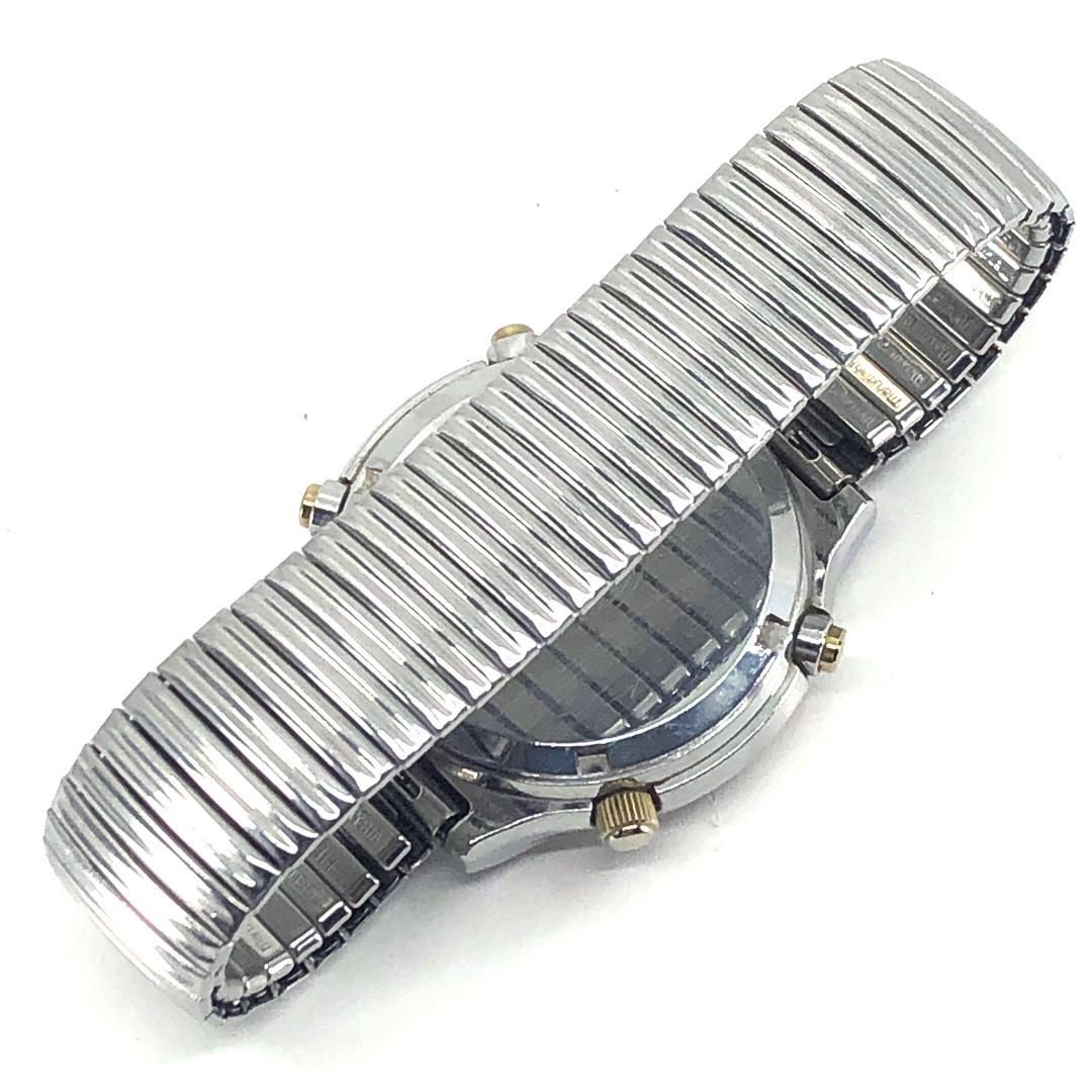 電池交換済み】SEIKO セイコー／ムーンフェイズ クロノ 7A48-7000