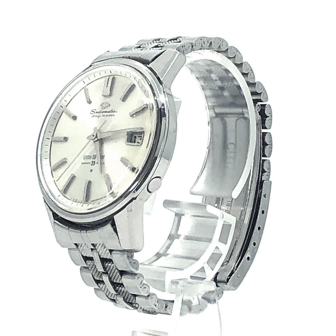  SEIKO セイコー セイコーマチックセルフデーター J 13085 自動巻き ステンレス シルバー 自動巻き時計 腕時計(アナログ)