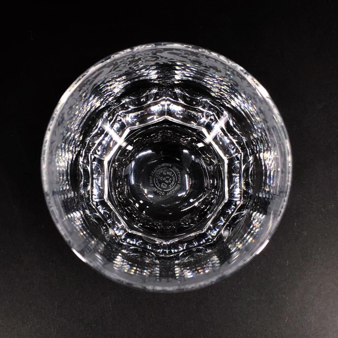 希少・美品】Baccarat バカラ／キリンコレクターズ 鳥草花柄 ロック