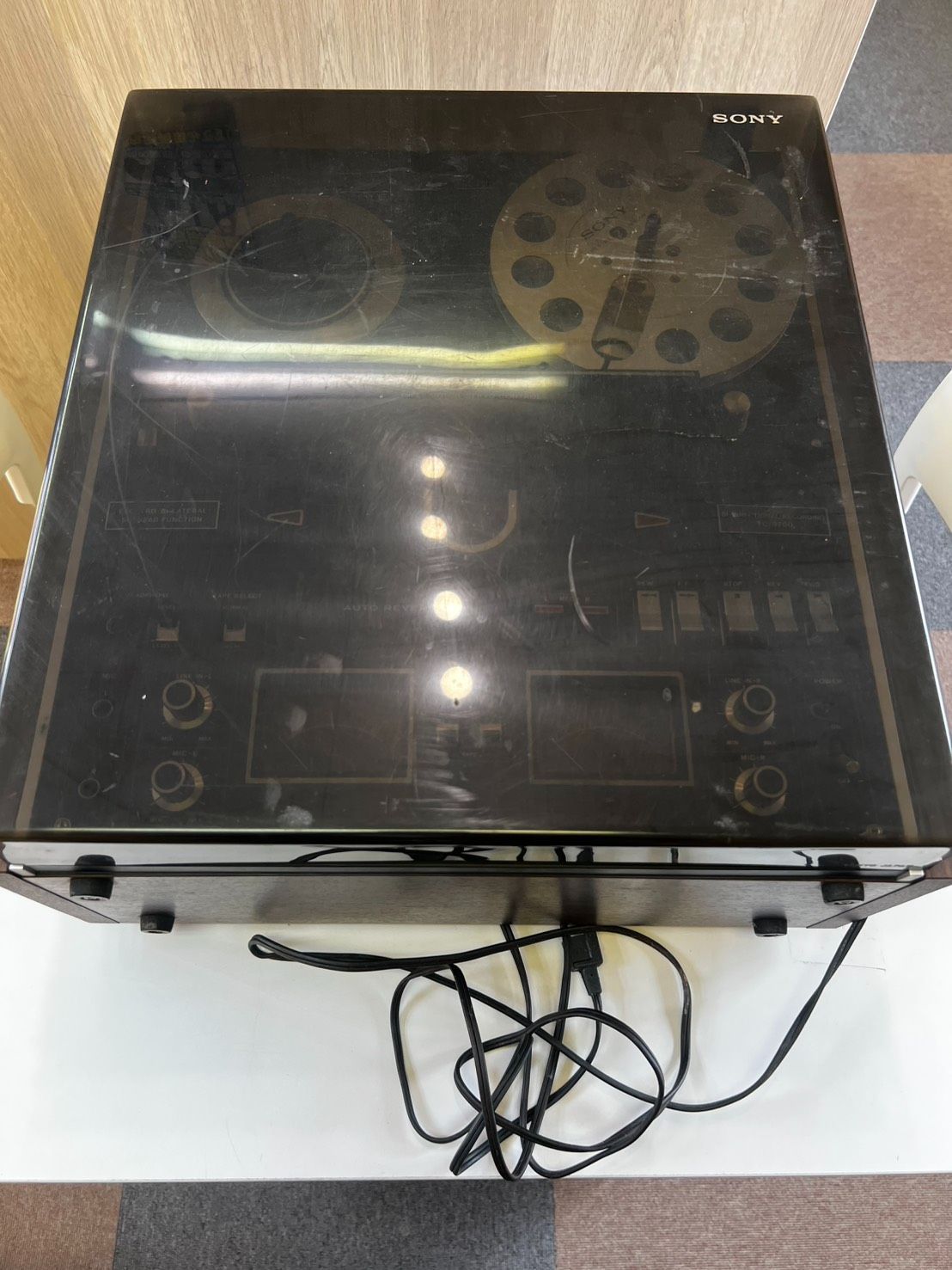 品 ソニー オープンリールデッキ TC-9700 SONY TAPECORDER 昭和レトロ 現状品
