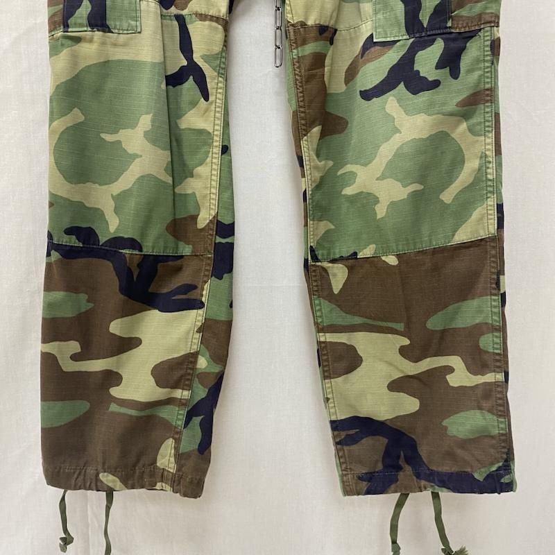 ミリタリー BDUパンツ ウッドランドカモ small-short メンズ S ISItems 古着