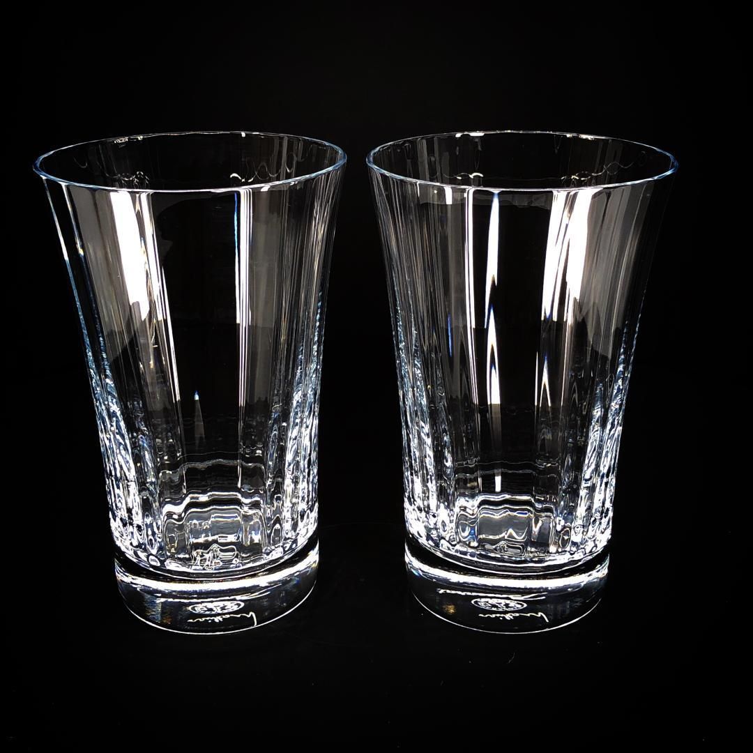 き Baccarat バカラ ミルニュイ ハイボール ペア タンブラー クリスタルグラス クリア BC 537