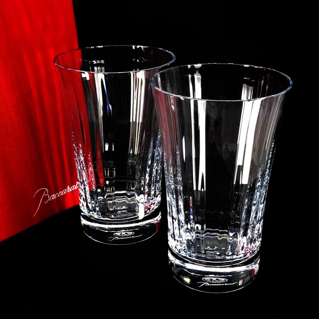 き Baccarat バカラ ミルニュイ ハイボール ペア タンブラー クリスタルグラス クリア BC537