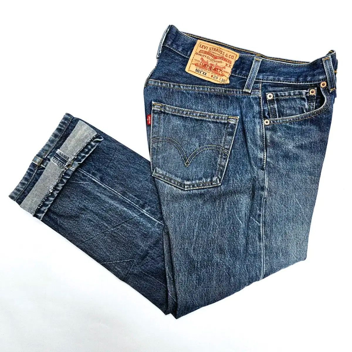 29 リーバイス 00's 501XX オリジナル ストレート ジーン ダークウォッシュド