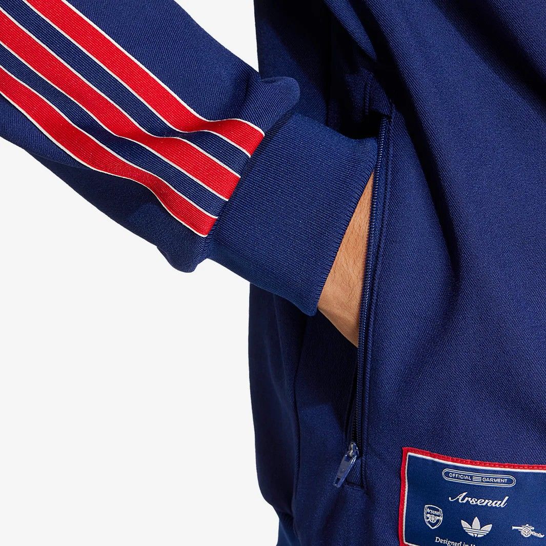 アディダス アーセナル 2025 2025 オリジナルス テラス アイコン トラック トップ サッカー 紺 ネイビー 赤 レッド 公式モデル 日本未発売 LLC-HASEGAWATOSO_COM